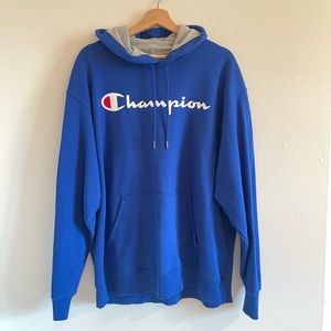Champion Hoodie with Grey Inner Hood (Mens XL)